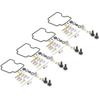 4 Sets Carburetor Rebuild Fix Kit Carb Overhaul Fit for Suzuki GSX600F Katana 19982006