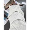Foreign Trade Order EM * RYP @ RK Super Sexy Gyaru Slim Dress Sheath Sexy Waist-Exposed White Long Dress