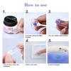 3D Resin UV Clay 100g Non-toxic for DIY Material Sculpting Handcraft, for Silicone Molds Clear, Suitable for All Ages.