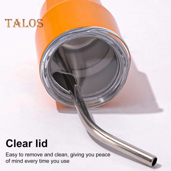 Мини-стакан с трубочкой и крышкой, термокружка из нержавеющей стали на 3 унции, герметичный изолированный стакан для коктейлей с виски