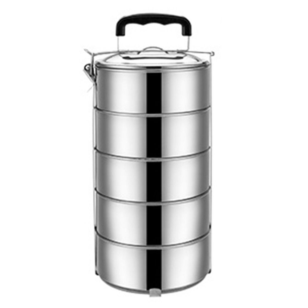 Stackable Insulated Food Container Stainless Steel Keep Warm Cylinder Food Warmer Men Women