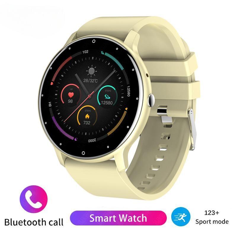 SACOSDING Smart Watch Men Women 2024 Bluetooth Call Sports Fitness Tracker Bracelet Waterproof Clock Voice Assistant Women Smartwatch For Men +Box