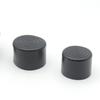10Pcs Furniture Feet Floor Protectors Non-Slip Round Tube Caps Black Chair Leg Cover Cover