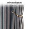 Curtain Tie Back Hook Fixed Tool Organization Hooks Loop Fixing Holder Wall Mount Curtains Hanger Kit Holding Component