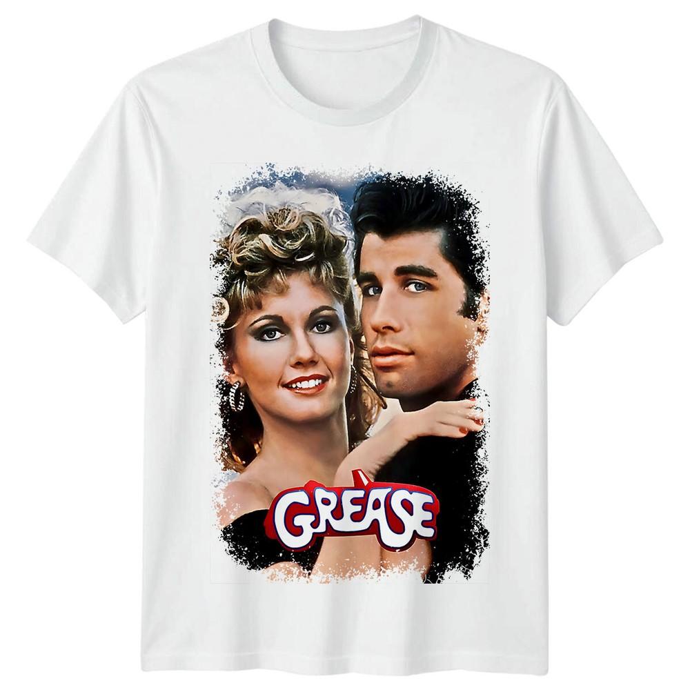 Grease 1978 Movie Poster Inspired Tshirt Retro 70s Tee Unisex