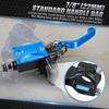 7/8" 22mm Hydraulic Brake Clutch Lever With Brake Fluid Reservoir Cap For Yamaha YZ85 YZ125 YZ250 YZ250F YZ450F TTR250 TTR600
