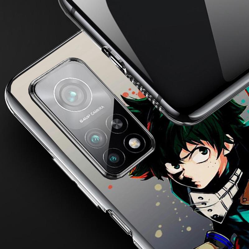 Чехол для телефона My Hero Izuku Deku для Xiaomi Redmi Note 15 14 13 12 11 10 Pro Plus 14S 12S 11S 11T 11E 10S Мягкий чехол-бампер R