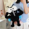 Cute Summer Mosquito Plush Toy with Abs Muscle, Creative Funny Stuffed Animal Doll, Kids Gift