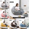 Seat Bean Large Bag Comfortable Lazy Sofa Chair Linen Lounger Couch Gift Tatami