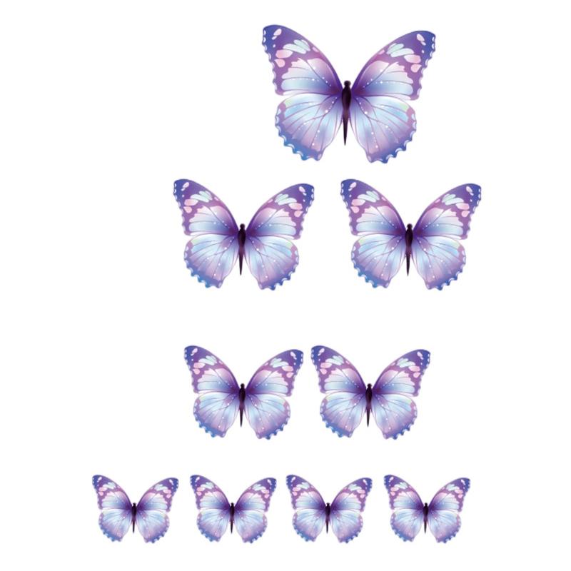 Красивое украшение для торта в виде бабочек Бабочки для торта Топпер С Днем Рождения для девочки Украшение на День Матери Праздничные принадлежности