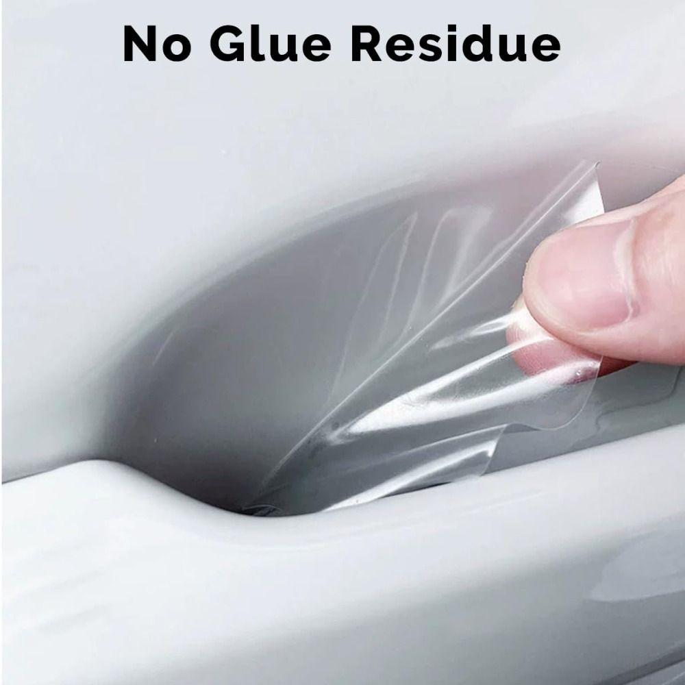 4pcs/10pcs Invisible Car Door Handle Protector Paint Protection Film Exterior Protection