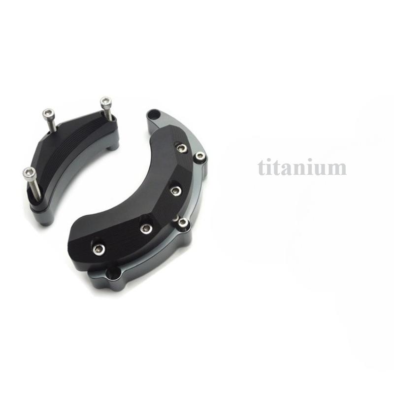 Motorcycle anti drop rubber protection block engine left and right anti drop blockse for YAMAHA MT-09 FZ FJ 09 XSR Tracer 900 GT