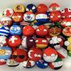 Рождественские подарки Плюшевые кантриболы 10 см Подвеска Polandball Шары с флагами стран Кантрибол Мягкая кукла
