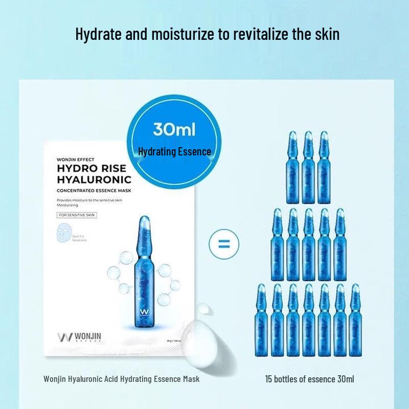 WONJIN EFFECT Hyaluronic Acid Hydrating Mask (10 Sheets)