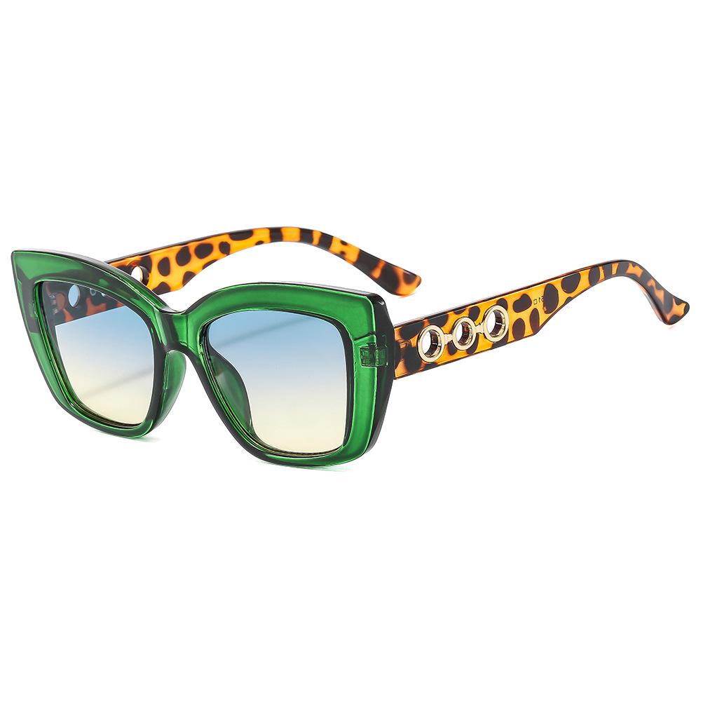 Ins Vintage Cat Eye Sunglasses Women Square Frame Men Sun Glasses Female Brand Designer Retro Shades Fashion