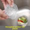 100 шт. Одноразовый сетчатый фильтр для кухонной раковины