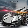 1280 шт. Lamborghinied Sports Car Building Blocks Bricks Toys Moc Model DIY Assemble Technical Speed Racing Vehicle for Kids Gift