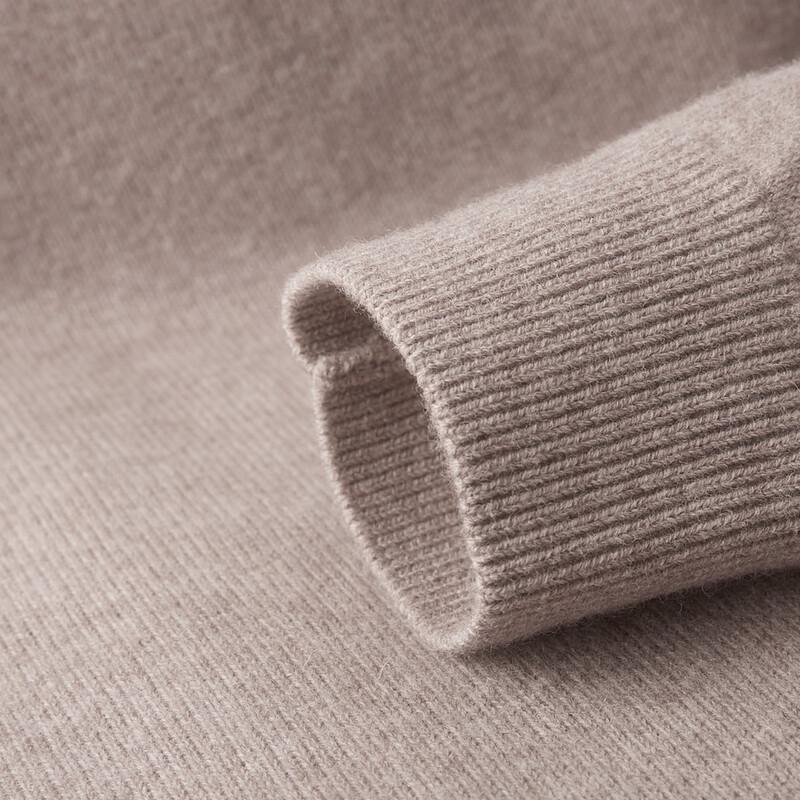 Shanshan Men's 100% Pure Wool Cardigan Sweater Jacket