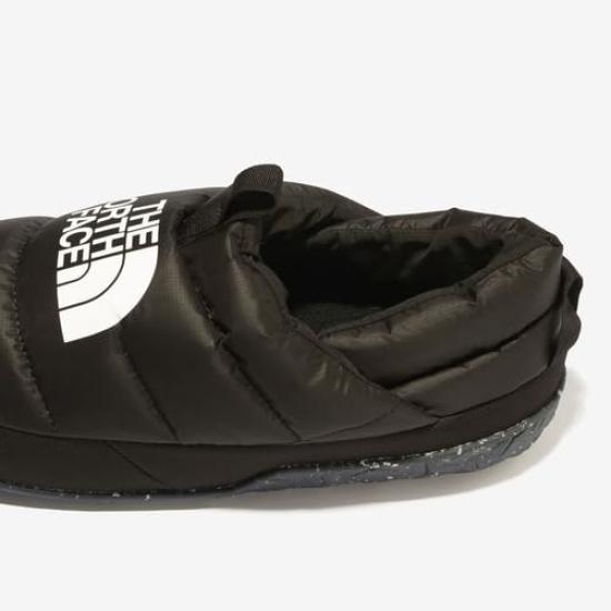 The North Face Nuptse Down Mule TNF White Size 11 Black/TNF