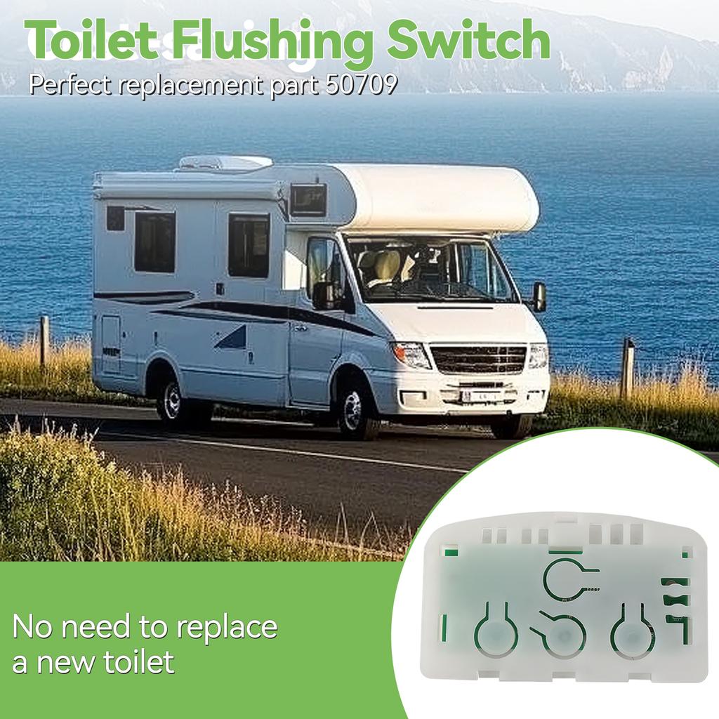 Панель переключателей смыва кассетного туалета Thetford Печатная плата для Thetford C250 C260 C262 SN - 50709 Автодом и Караван