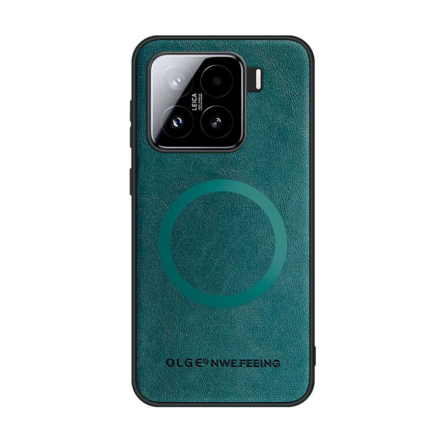 Магнитный чехол для Xiaomi 13 13T 12 12X 12S 12T 11 11T Pro Ultra Civi2 для Magsafe Wireless Charge Cover кожаные защитные чехлы