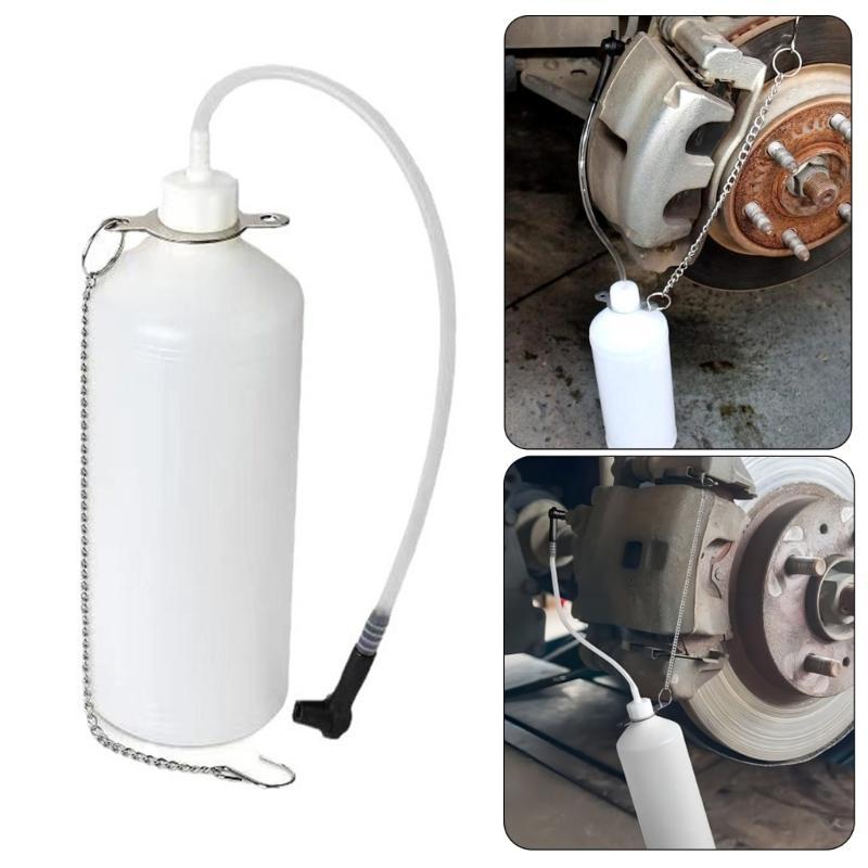 Auto Brake Fluid Extractor Universal 1L Brake System Bleeding Tool Brake Fluid Bleeder Fluid Bleeder Bottle