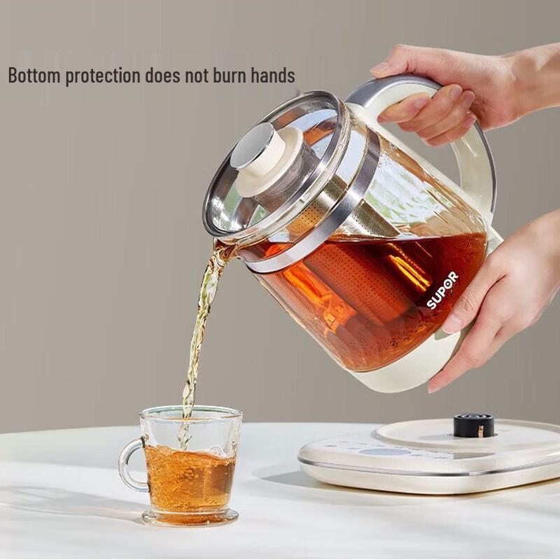 Supor 1.5L All-Glass Health & Tea Kettle