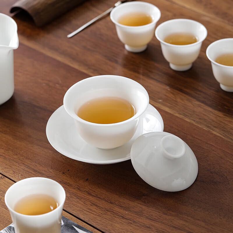 Mode Lanka Ice Jade Ceramic Kung Fu Tea Set