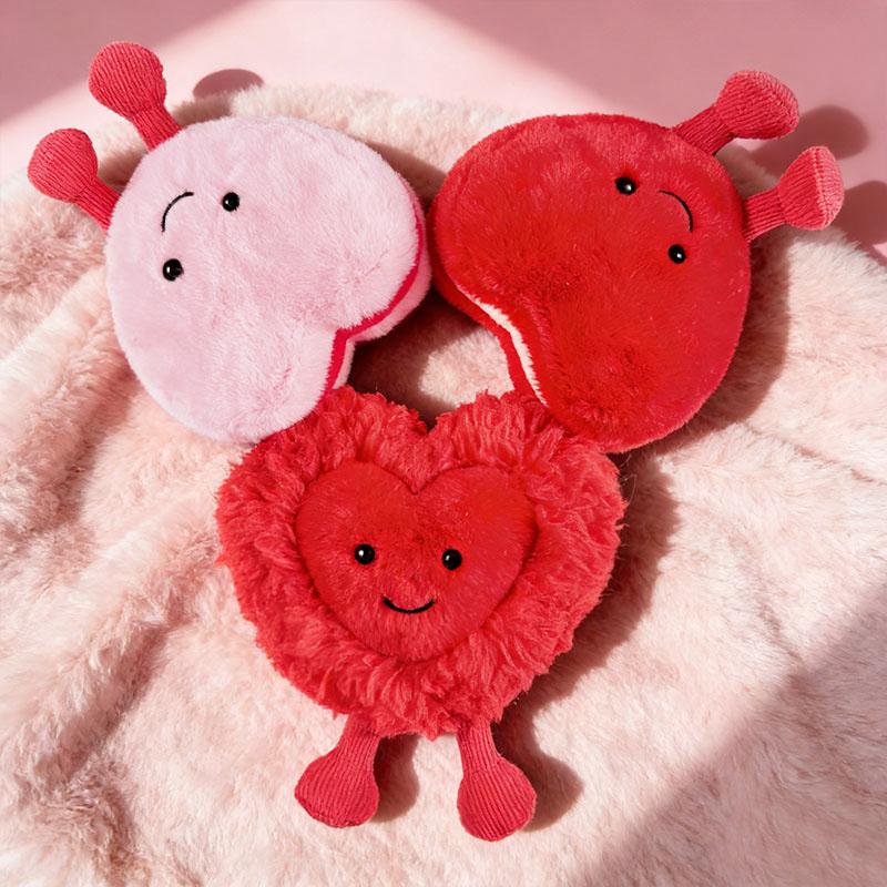 Heart-shaped Plush Toy Dolls for Gifts Couples Valentine's Day Romantic Birthday Presents Love Plush Figures