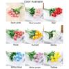 Миниатюрный искусственный тюльпан Bunga Tiruan Hand Bouquet Beauty в вазе