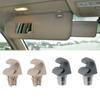1 Pair Sun Visor Clip Hook Bracket Retainer Interior Trim Fastener Clip for Camry Corolla Matrix Prius RAV4 74348-33040