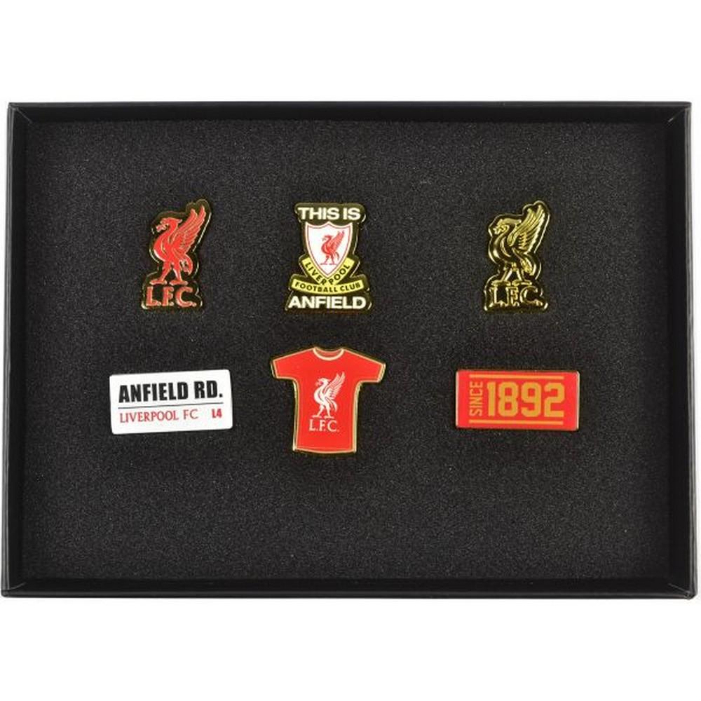 Liverpool FC Executive Badge Set (Pack of 6)