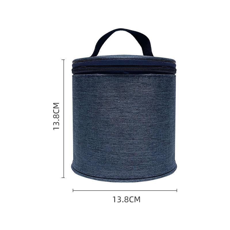 Компактная и стильная термосумка для еды с контейнерами для завтрака и супа