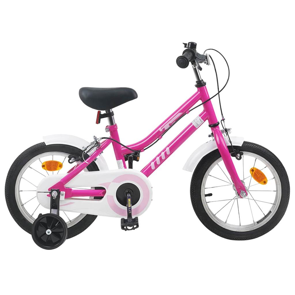 Kids  Bike 12 Inch for Ages 2 4 Pink & White