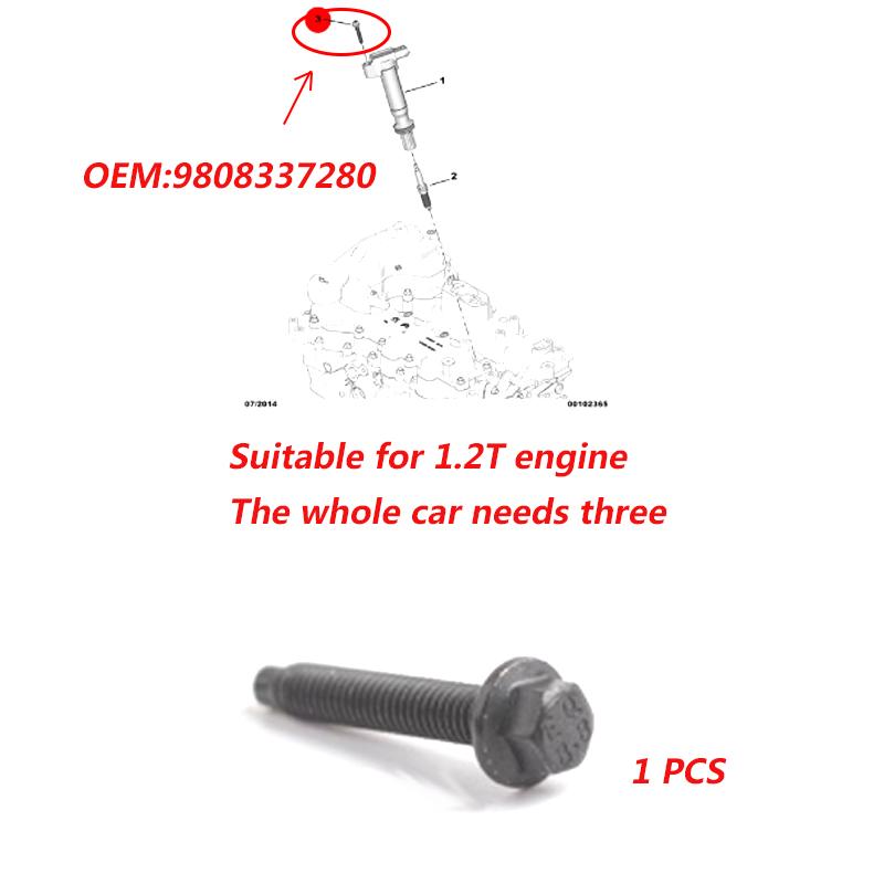1 Pcs Ignition Coil Fixing Screw 6925P3 692047 For Peugeot 206 207 307 2008 308 408 508 Citroen C2 C-Quatre C4 C3XR Picasso C5