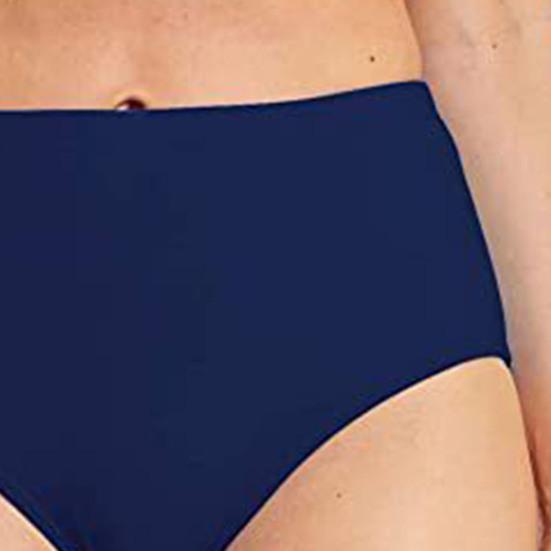 Women's High Waisted Bikini Bottom Full Coverage Tankini Swim Bottoms High Cut Tummy Control Bathing Suit Bottom