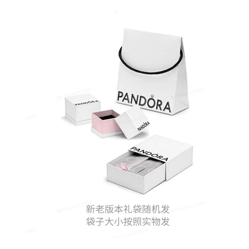 Pandora Браслеты из стерлингового серебра 925 пробы Унисекс Красный ZT3364