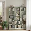 Bookcase with 17 Compartments 6-Tier 149 x 23.6 x 188 cm Light Green