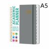 A5 Academic Planner Book Spiral Binding Planner Book Portable Agenda Notebook  Students
