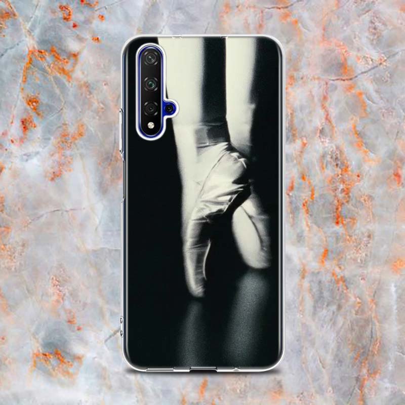 Силиконовый чехол для балерины, балерины для Honor 20, 20S, 20E, 8, 8A Prime, 8X MAX, 8C, 8S, 7A, 7C, 7S Pro, чехол для телефона