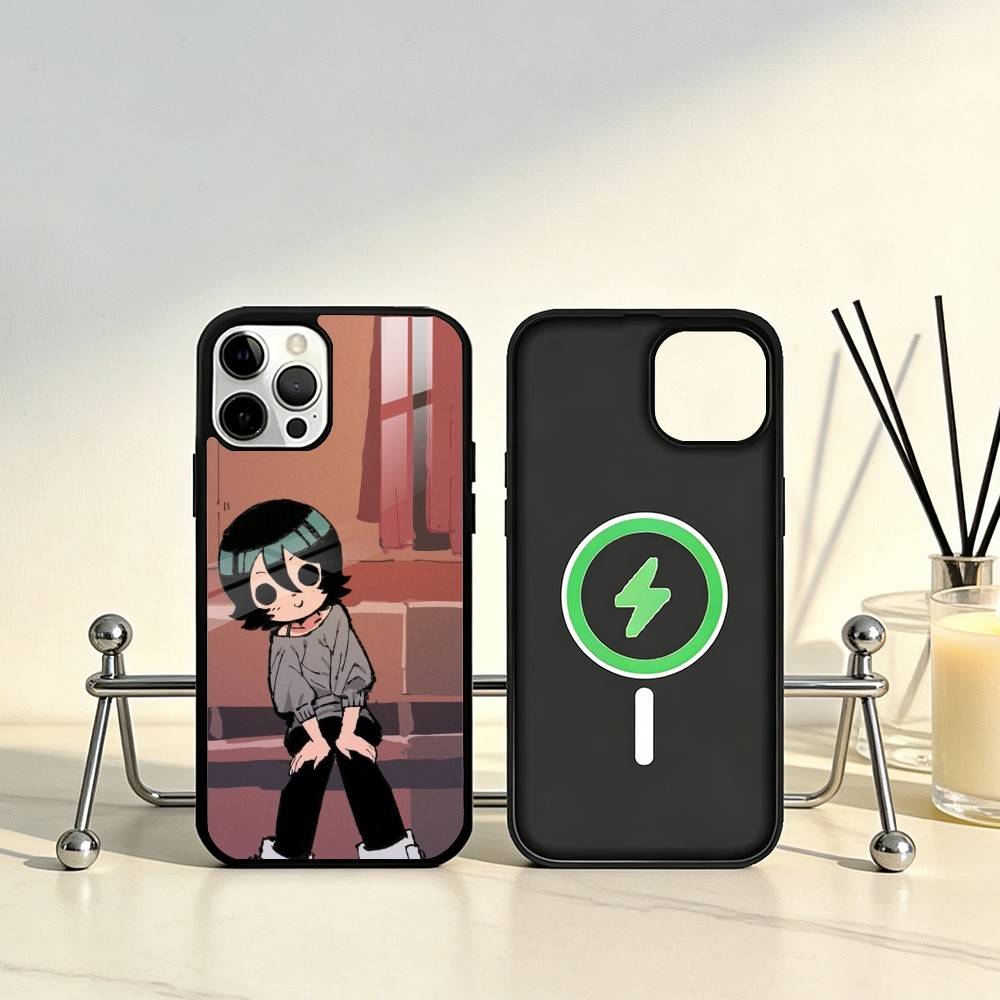 Чехол для телефона R-Ramona F-Flowers для iPhone 17, 16, 15, 14, 13, 12, 11 Plus, Pro Max Магнитный для беспроводной зарядки Magsafe