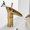 Basin Faucets Waterfall Faucet Basin Mixers Sink Taps Bathroom Faucet Water Tap Rainfall Mixer Torneira Do Anheiro 6088