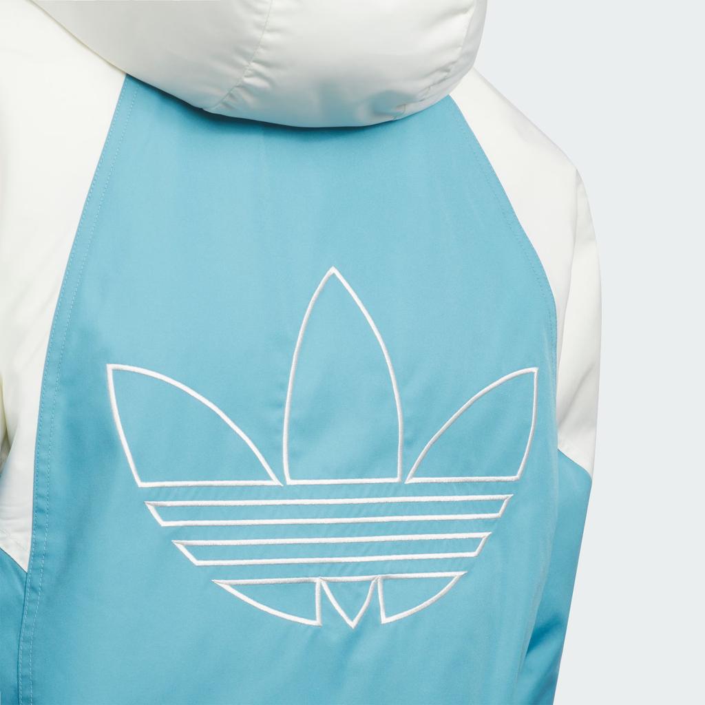 adidas Оригинальные пуховики и жилеты Осень/Зима 2024 Винтажный синий Подростки JD6397