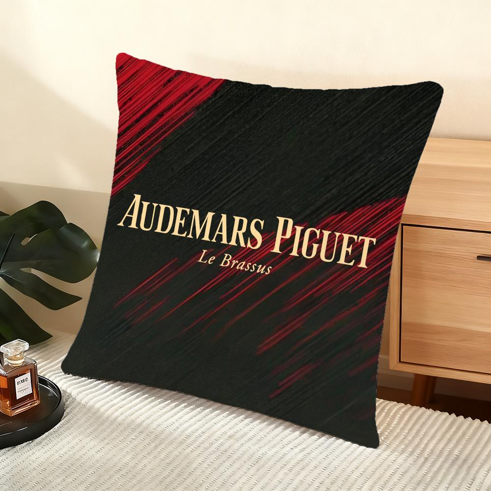 A-Audemars Piguet Cushion Cover Soft Short Plush Pillow Cover Smooth Cozy Texture Aesthetic Cushion Case Home Decor