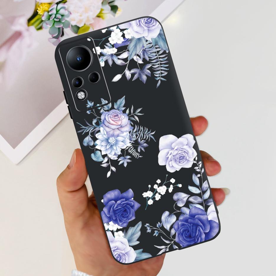 Чехол для Infinix Note 11 X663 X663B Стильный окрашенный задний чехол 6,7'' Ударопрочный чехол для телефона Для Infinix Note 11 Note11 Мягкий чехол