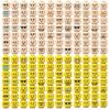 56pcs/Lot DIY Figures Head Building Blocks Accessories Laugh Cry Cute Angry Facial Expression Mini Bricks Toys Model Kids Gifts