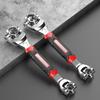52 In 1 Tools Multipurpose Socket Works Universal Ratchet Spline Bolts Sleeve Rotation Hand Tools 360 Degree Tiger Wrench