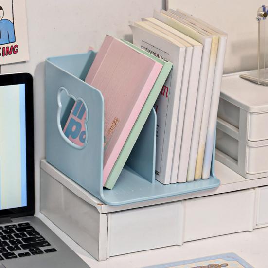 Органайзер-книгодержатель с многоярусными полками, милая настольная книжная полка для офиса