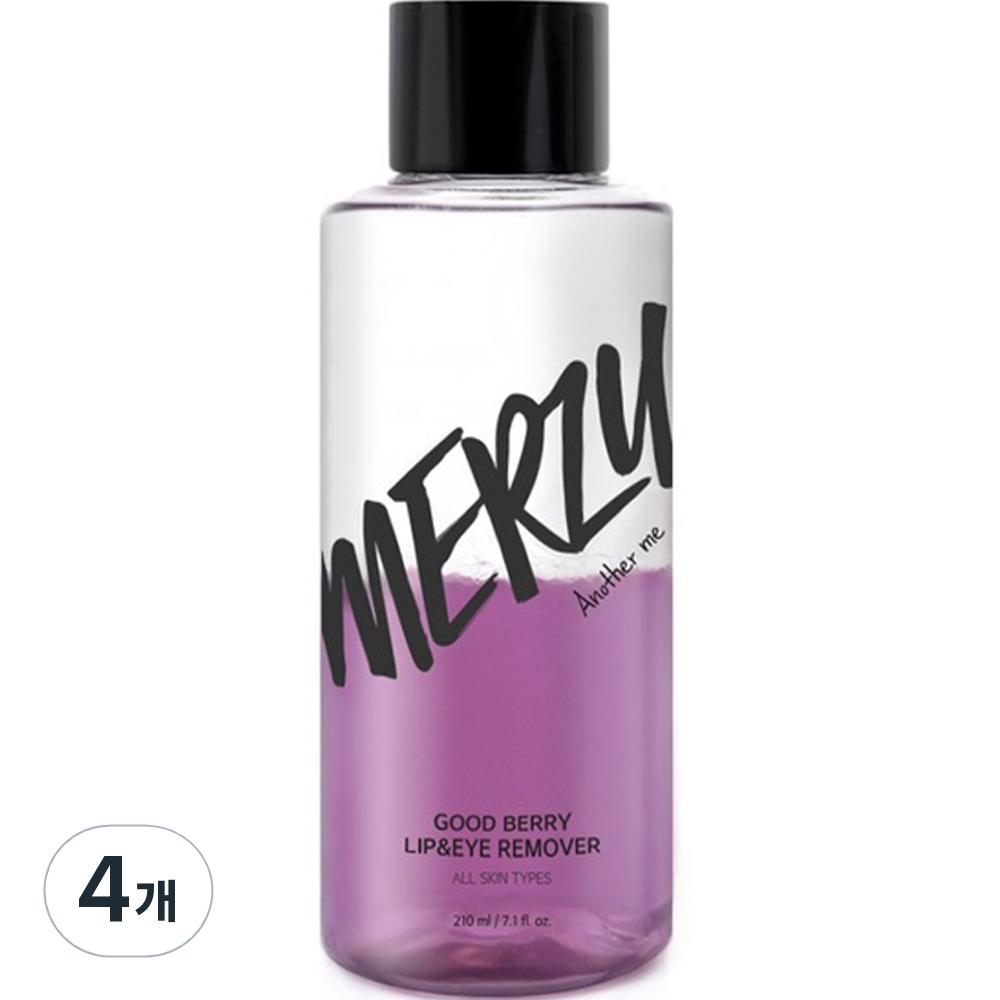 Средство для снятия макияжа с губ и глаз Merge Good Berry, 210 мл, 4 шт., 210 мл