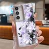 INS Акварельный Цветочный Чехол Для Samsung S26 S25 Ultra S24 FE S23 Plus S22 S21 A15 A16 A17 A35 A36 A37 A54 A55 A56 A57 5G Покрытие Линзы Мягкий Чехол